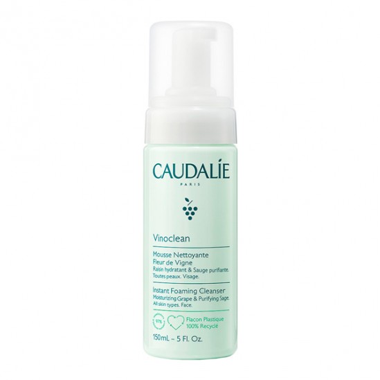 Caudalie vinoclean mousse nettoyante fleur de vigne 150ml Caudalie vinoclean mousse nettoyante fleur de vigne 150ml