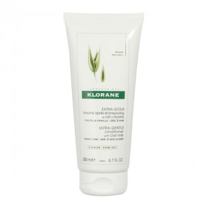 Klorane extra-doux baume après-shampooing au lait d'avoine 200ml