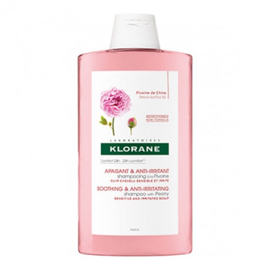 Klorane shampooing à la pivoine apaisant 400ml Klorane shampooing à la pivoine apaisant 400ml