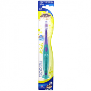 Elgydium kids brosse à dents enfants 2-6 ans PIERRE FABRE - Brosse à dents manuelle