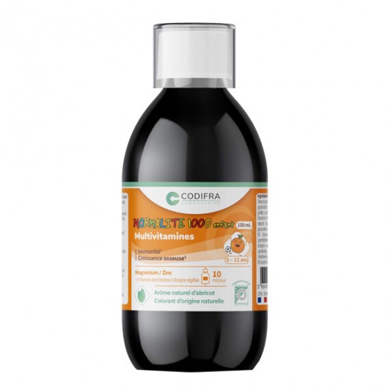 Cofidra sirop multivitamines normalite 1000 enfant 150ml Cofidra sirop multivitamines normalite 1000 enfant 150ml