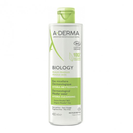 A-derma biology eau micellaire dermatologique hydra-nettoyant 400ml A-derma biology eau micellaire dermatologique hydra-nettoyant 400ml