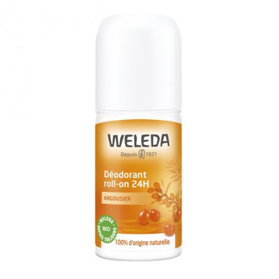 Weleda déodorant roll-on 24h argousier 50ml Weleda déodorant roll-on 24h argousier 50ml