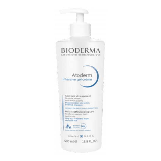 Bioderma atoderm intensive gel crème 500ml Bioderma atoderm intensive gel crème 500ml