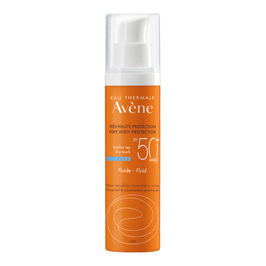 Avène fluide spf50+ très haute protection 50ml Avène fluide spf50+ très haute protection 50ml