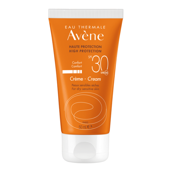 Avène crème solaire visage peaux sensibles et sèches spf 30 50ml