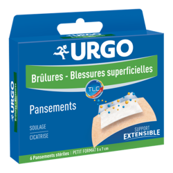 Urgo brûlures et blessures...