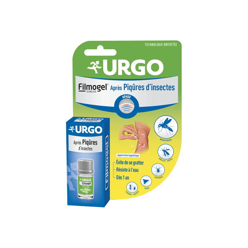 Urgo filmogel après piqûres d'insectes 3,25ml Urgo filmogel après piqûres d'insectes 3,25ml