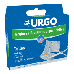 Urgo brûlures 6 tulles...