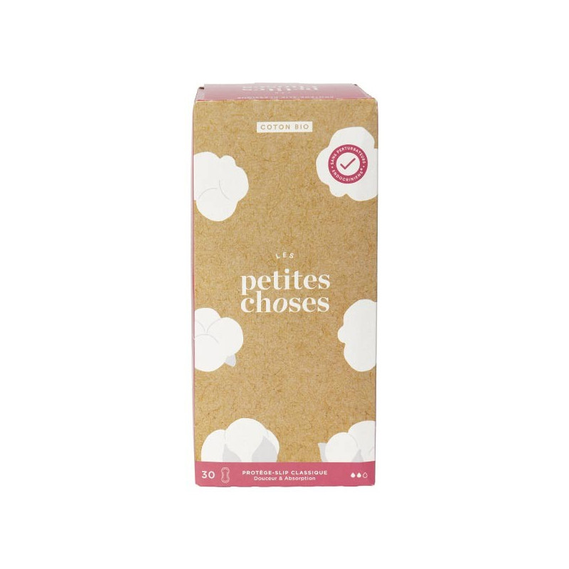 Les Petites Choses Protèges Slip Classique Coton Bio 30 unités Les Petites Choses Protèges Slip Classique Coton Bio 30 unités