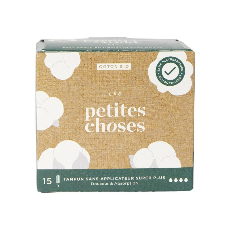 Les Petites Choses Tampons Bio Flux Super Plus 15 unités