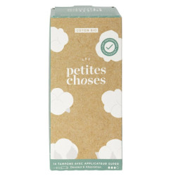 Les Petites Choses Tampons Bio avec Applicateur Flux Super 14 unités