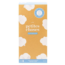 Les Petites Choses Serviettes Hygiéniques Maternité Post Partum Coton Bio 10 unités