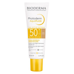 Bioderma Photoderm Max Aquafluide Crème Solaire Teinte Dorée SPF50+ 40ml
