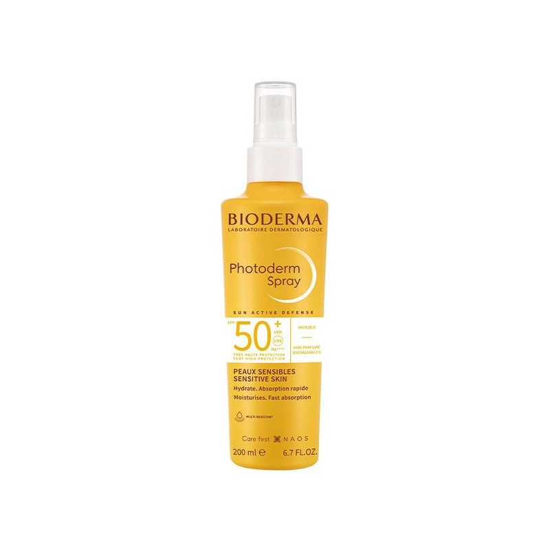 Bioderma Photoderm Max Spray Solaire Haute Protection SPF50+ 200ml Bioderma Photoderm Max Spray Solaire Haute Protection SPF50+ 200ml