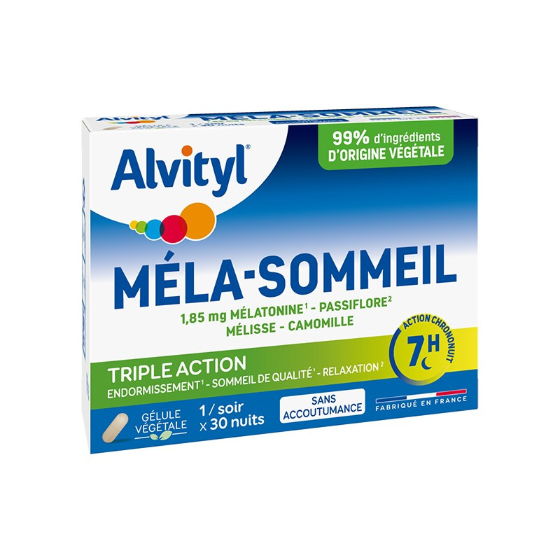 Alvityl Méla-Sommeil 30 gélules Alvityl Méla-Sommeil 30 gélules