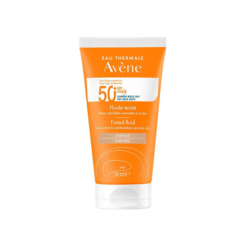 Avène Solaires Fluide Teinté Anti Lumière Bleue SPF50+ 50ml Avène Solaires Fluide Teinté Anti Lumière Bleue SPF50+ 50ml
