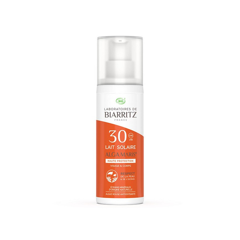 Laboratoires de Biarritz Soins Solaires Lait SPF30 Bio 100ml Laboratoires de Biarritz Soins Solaires Lait SPF30 Bio 100ml