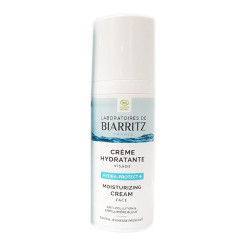 Laboratoires de Biarritz Hydra-Protect+ Crème Hydratante Visage Bio 50ml