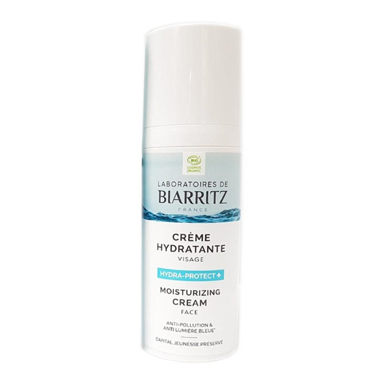 Laboratoires de Biarritz Hydra-Protect+ Crème Hydratante Visage Bio 50ml Laboratoires de Biarritz Hydra-Protect+ Crème Hydratante Visage Bio 50ml
