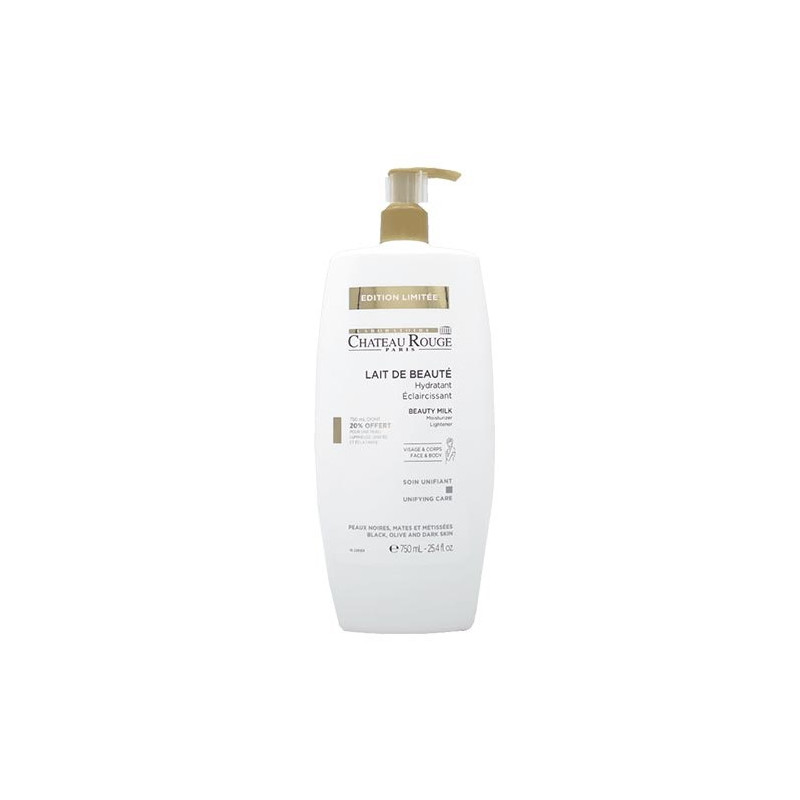 Château Rouge Lait de Beauté Eclaircissant Visage et Corps 750ml Château Rouge Lait de Beauté Eclaircissant Visage et Corps 750ml