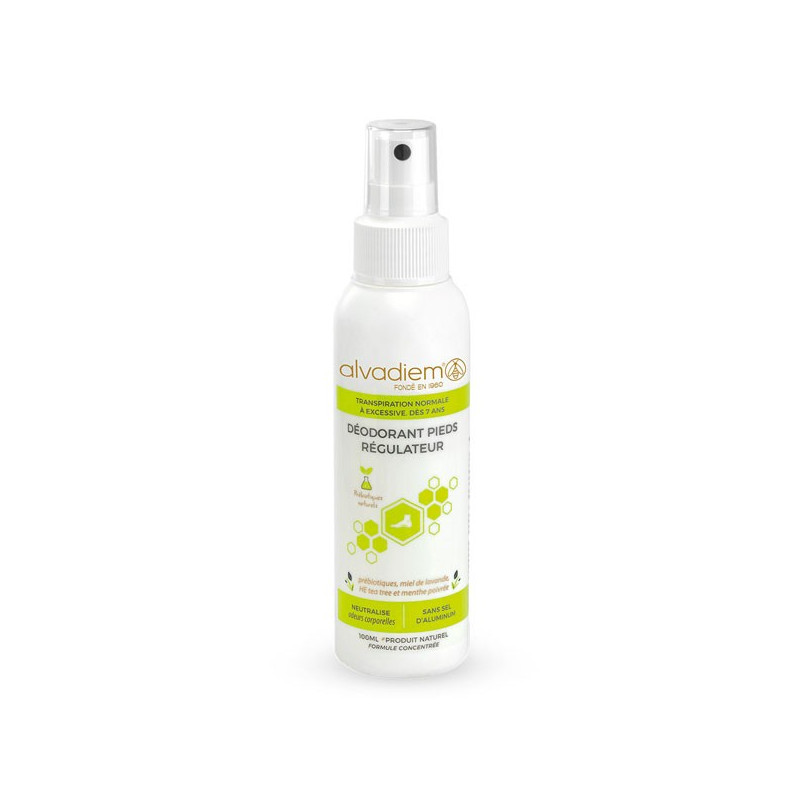 Alvadiem Déodorant Pieds Régulateur 100ml Alvadiem Déodorant Pieds Régulateur 100ml