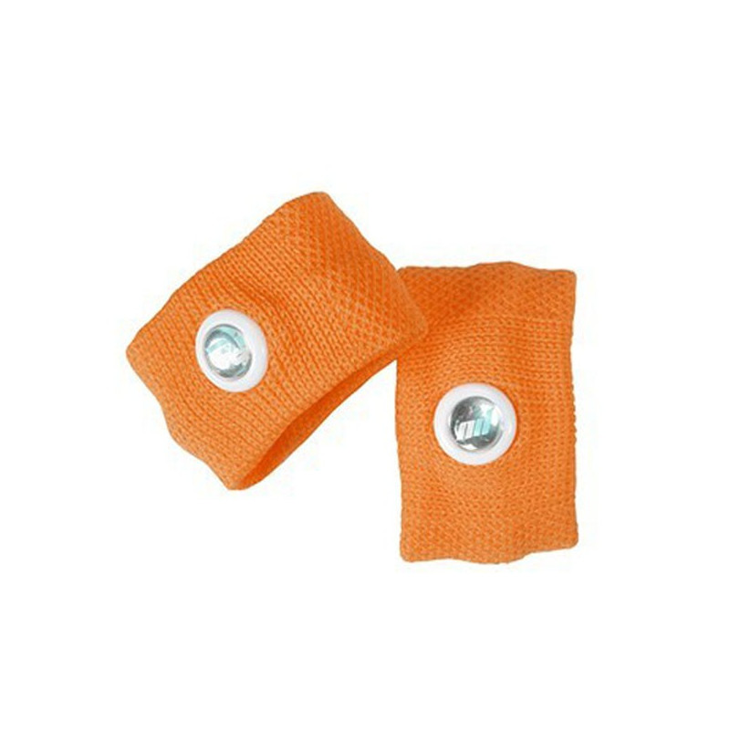 Pharmavoyage Paire de Bracelets Anti-nausées Orange Taille S Pharmavoyage Paire de Bracelets Anti-nausées Orange Taille S