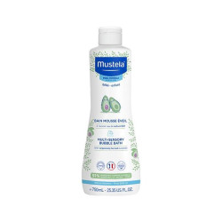 Mustela bain mousse eveil à l'avocat bio 750ml