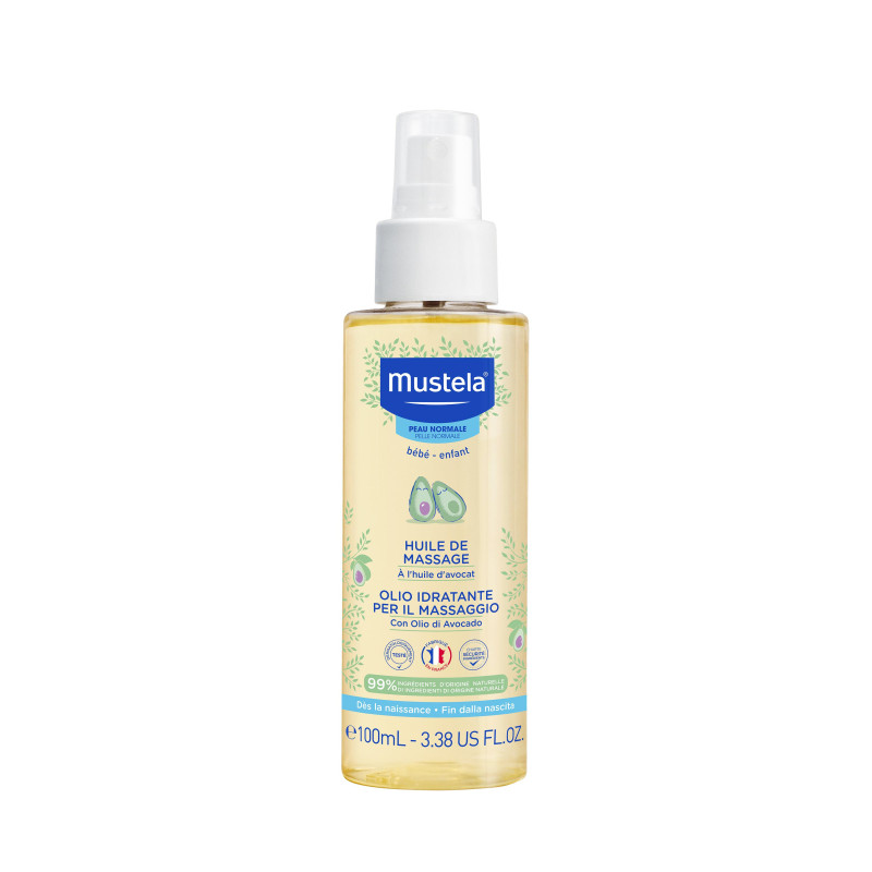 Mustela huile de massage à l'huile d'avocat 100ml Mustela huile de massage à l'huile d'avocat 100ml
