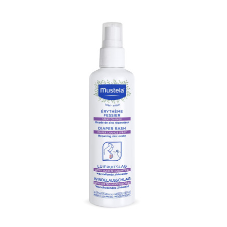 Mustela érythème fessier spray change 75ml