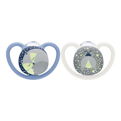 Nuk sucettes space 0-6m...