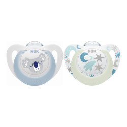 Nuk sucettes starlight...