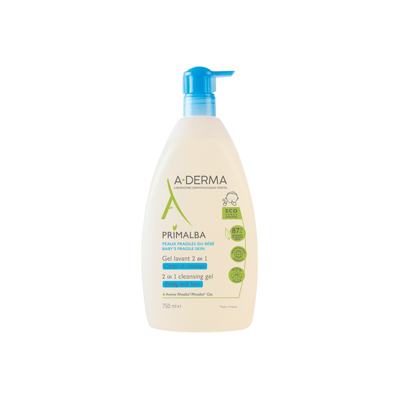 A-derma primalba gel lavant 2en1 750ml A-derma primalba gel lavant 2en1 750ml