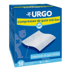 Urgo 2 compresses de gaze...