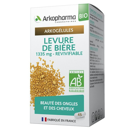 Arkopharma arkogélules levure de bière bio 45 gélules