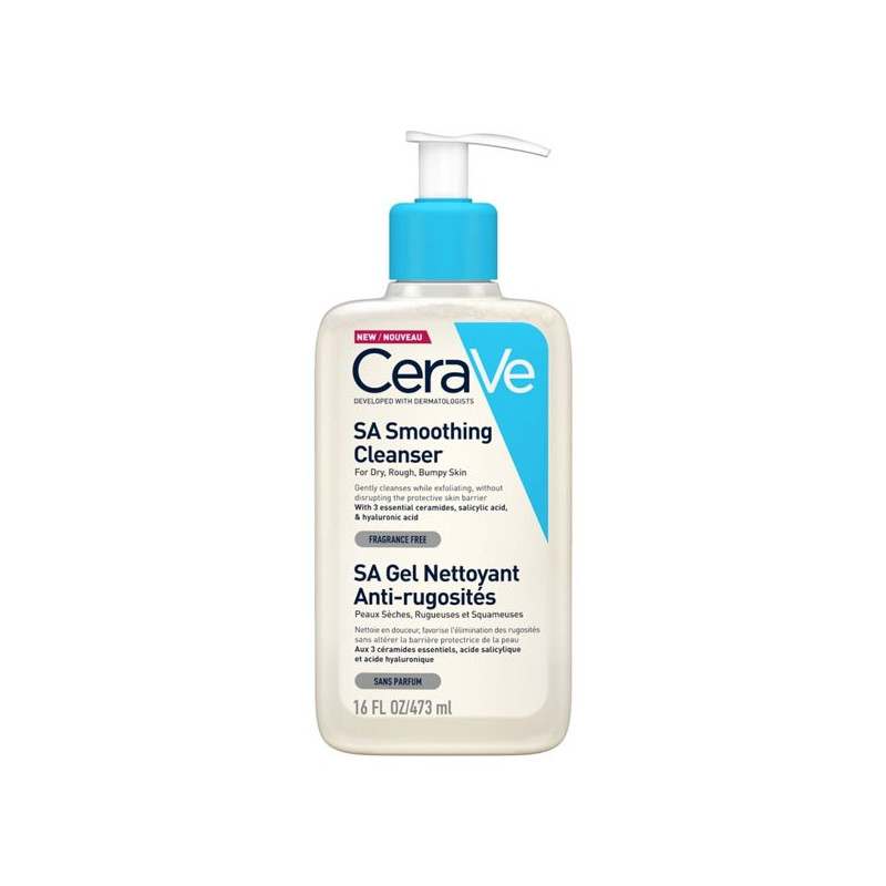 CeraVe SA Gel Nettoyant Anti-Rugosités 473ml CeraVe SA Gel Nettoyant Anti-Rugosités 473ml