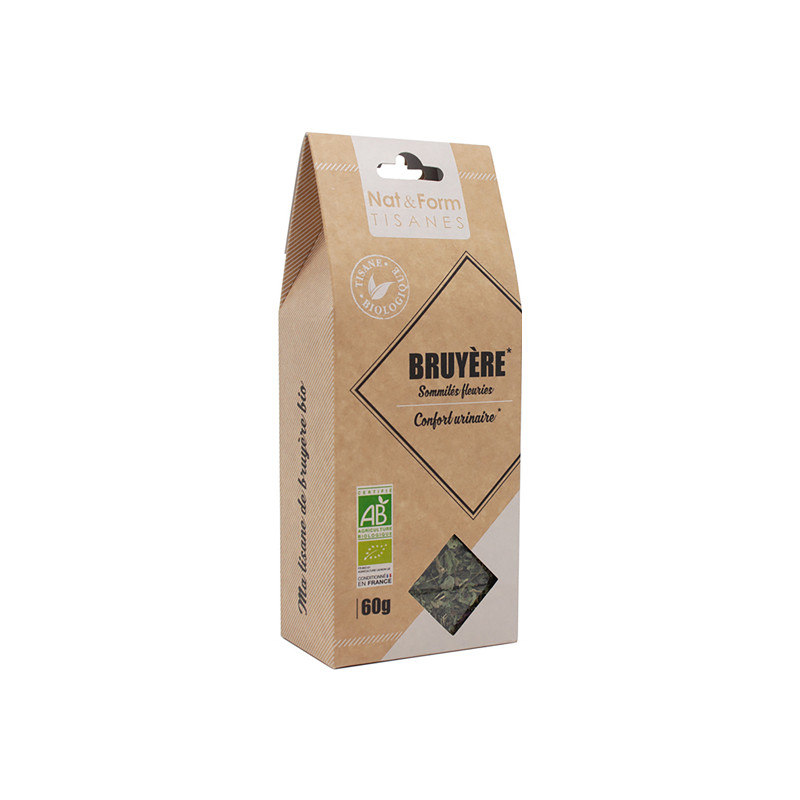 Nat & Form tisane de bruyère bio 60g Nat & Form tisane de bruyère bio 60g