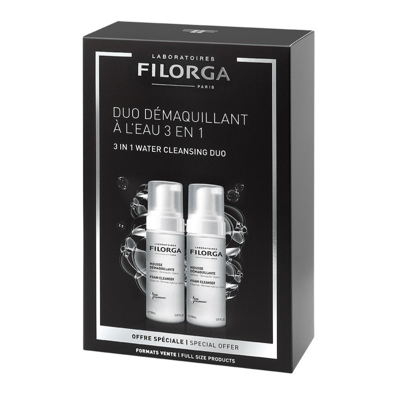 Filorga
Mousse Démaquillante Lot de 2 x 150 ml Filorga
Mousse Démaquillante Lot de 2 x 150 ml