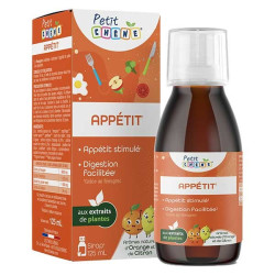 Petit Chêne Sirop Appétit 125ml