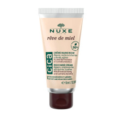 Nuxe Rêve De Miel - Cica Crème Mains Riche - Mains Desséchées et Abîmées 50ml
