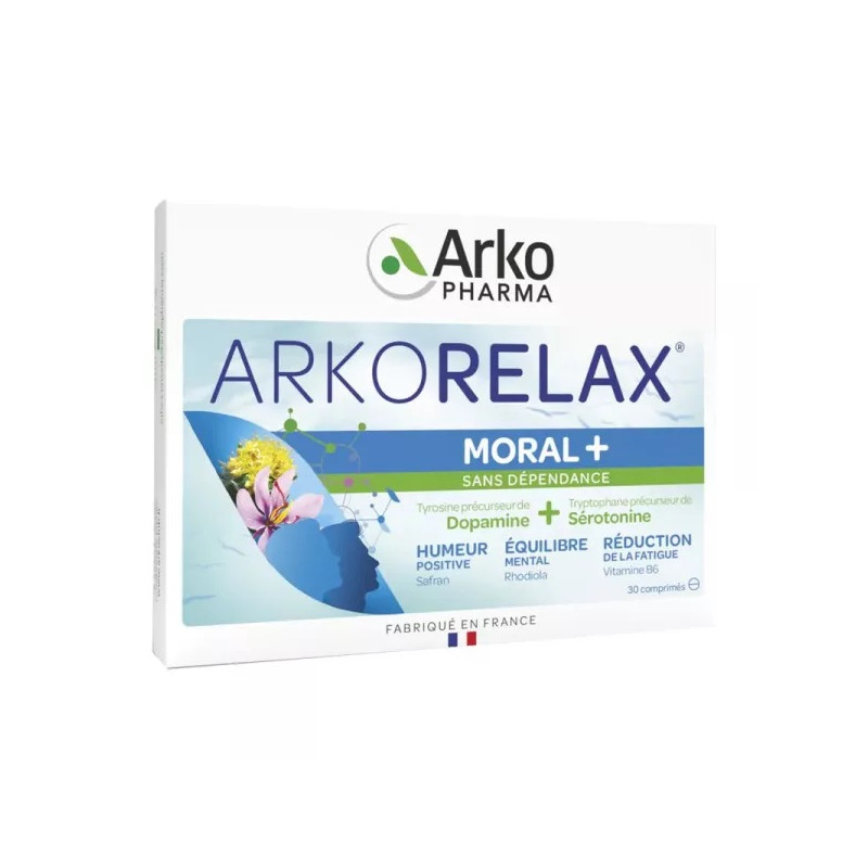 Arkopharma Arkorelax Moral+ 30 comprimés Arkopharma Arkorelax Moral+ 30 comprimés