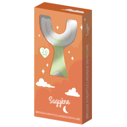 Sagyène Brosse À Dents Classique Demi-Lune 2-6 Ans