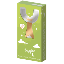 Sagyène Brosse À Dents Classique Demi-Lune 6-12 Ans