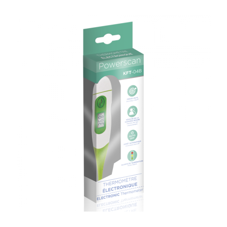 Powerscan Thermomètre Electronique KFT-04B