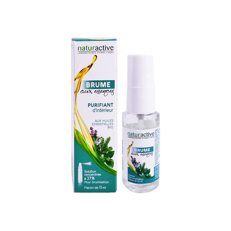 Naturactive brume aux essences purifiant d'intérieur bio 15ml Naturactive brume aux essences purifiant d'intérieur bio 15ml