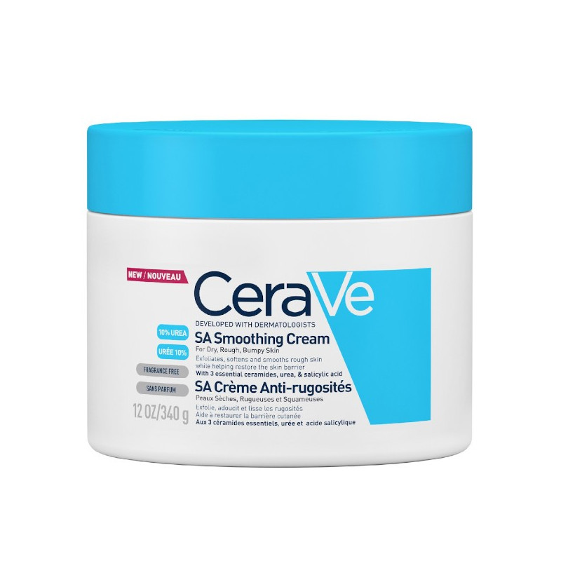CeraVe SA Anti-Rugosités Crème Pot 340g CeraVe SA Anti-Rugosités Crème Pot 340g