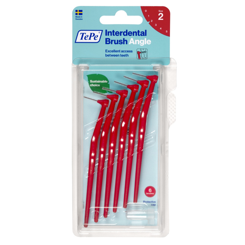 TePe Brossette Interdentaire Angle Eco-Responsable 0,5mm 6 unités TePe Brossette Interdentaire Angle Eco-Responsable 0,5mm 6 unités