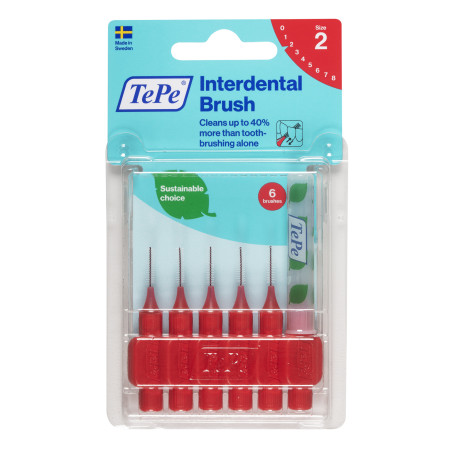 TePe Brossette Interdentaire Eco-Responsable 0,50mm 6 unités