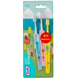 TePe Mini Brosse à Dents Extra Souple Lot de 3