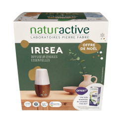 Naturactive Coffret Noël Diffuseur d'Huiles Essentielles Iriséa + Huile Essentielle Lavande Offerte